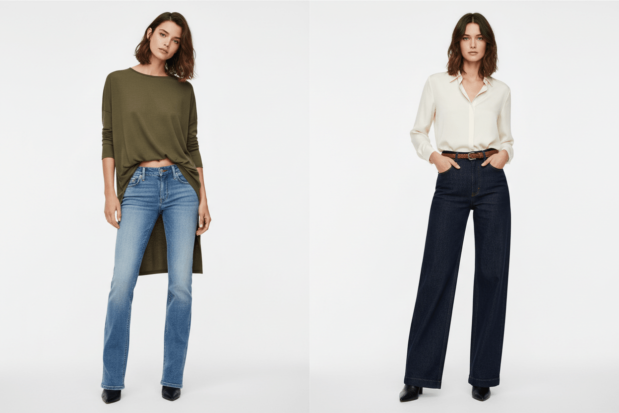 Denim for Short Torsos: The Complete Style Guide Best Fits, Silhouettes & Styles - Windia