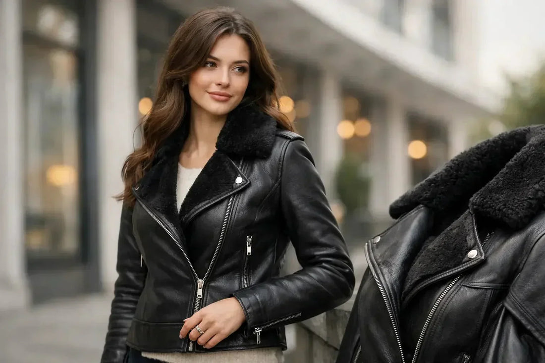Sheepskin Leather Jacket Review for Women - Windia