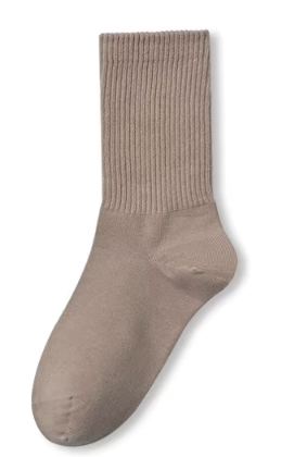 Classic Cotton Crew Socks for Women