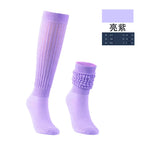 Women's Scrunch Crew Socks with Grip