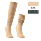 Women's Scrunch Crew Socks with Grip