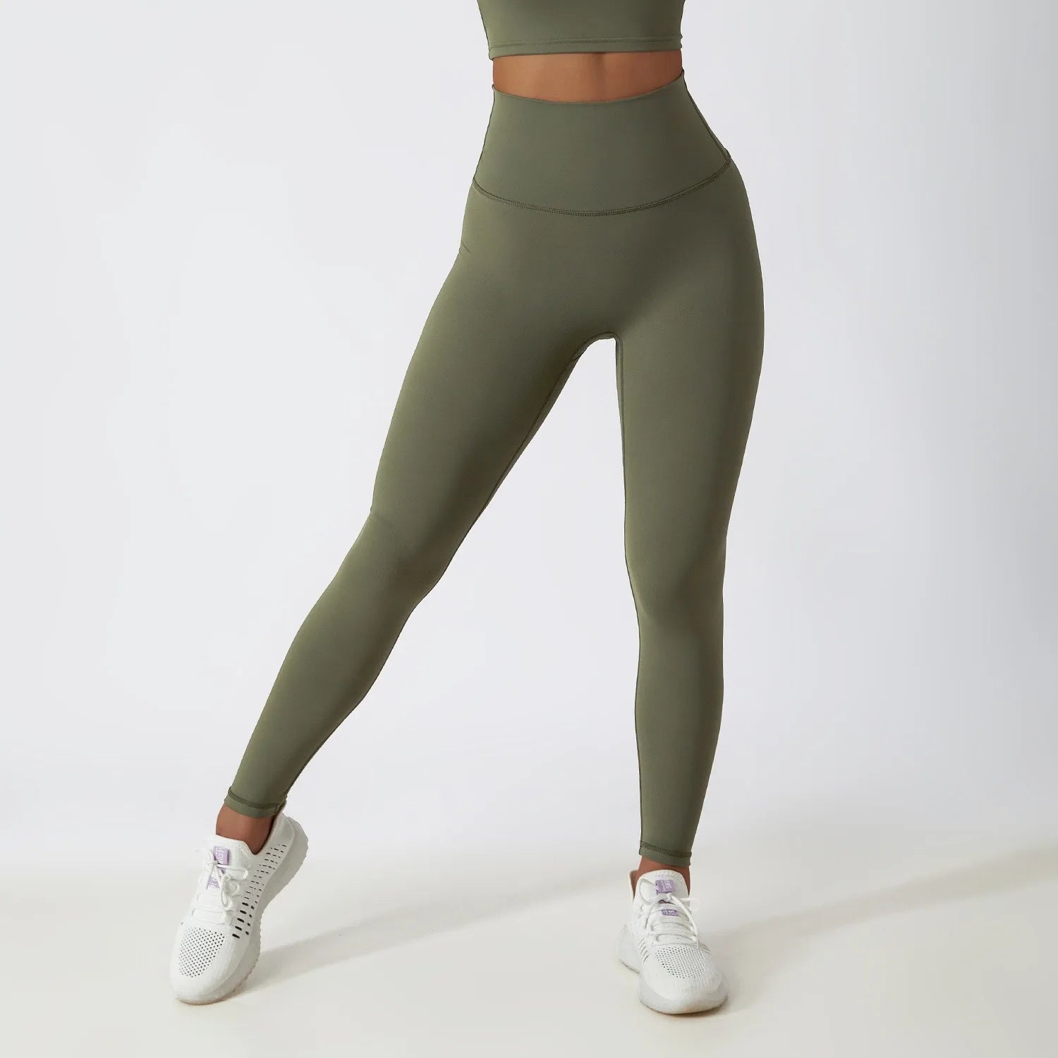 Women's Seamless High-Waist Yoga Leggings – Mix & Match Activewear