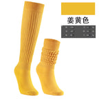 Women's Scrunch Crew Socks with Grip