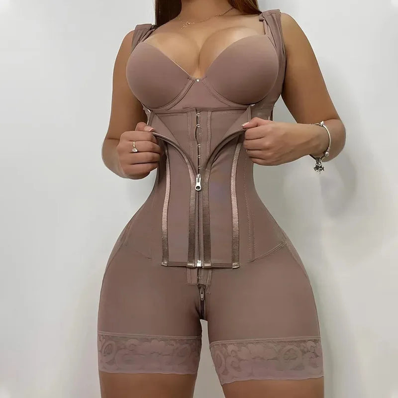 Women's Firm-Control Lace Shaping Bodysuit