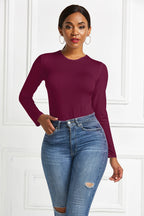 Women's Long-Sleeve Bodycon Jumpsuit