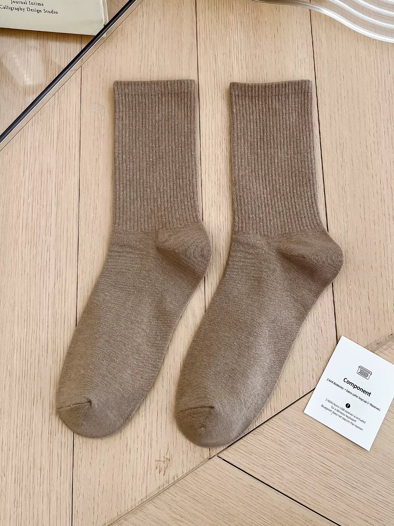 Women's Colorful Crew Socks –  Socks, One Size