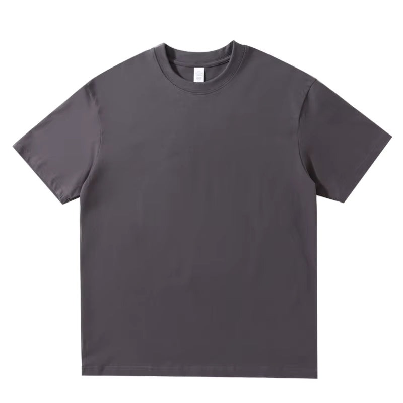 Women's Drop Shoulder Cotton T-Shirt – Loose Fit Heavyweight 230GSM Tee - Windia