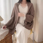 Women's Cashmere-Wool Openwork Shawl