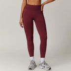 Seamless Scrunch Yoga Leggings — No T-Line, High Waist, Quick-Dry Activewear for Women