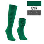 Women's Scrunch Crew Socks with Grip