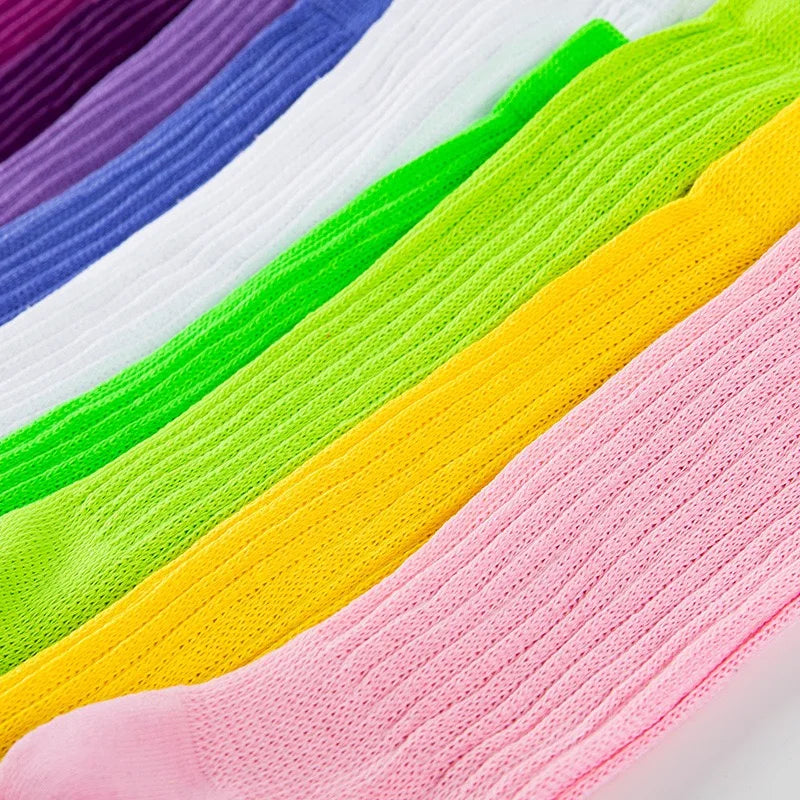 Women's Scrunch Crew Socks with Grip
