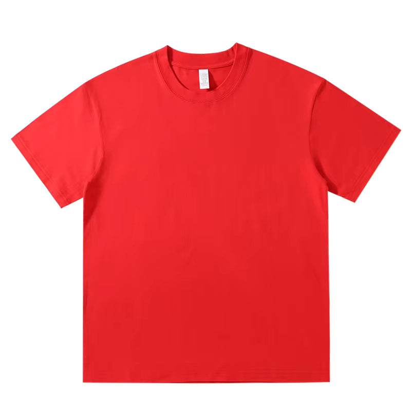 Women's Drop Shoulder Cotton T-Shirt – Loose Fit Heavyweight 230GSM Tee - Windia