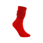 Women's Scrunch Crew Socks with Grip