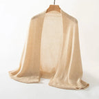 Women's Cashmere-Wool Openwork Shawl
