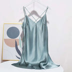 Heißer Verkauf Hohe Qualität Benutzerdefinierte Feste Pyjama Set Damen Seidenschlafanzug Roben Set für Frauen Robe 2-teiliges Set