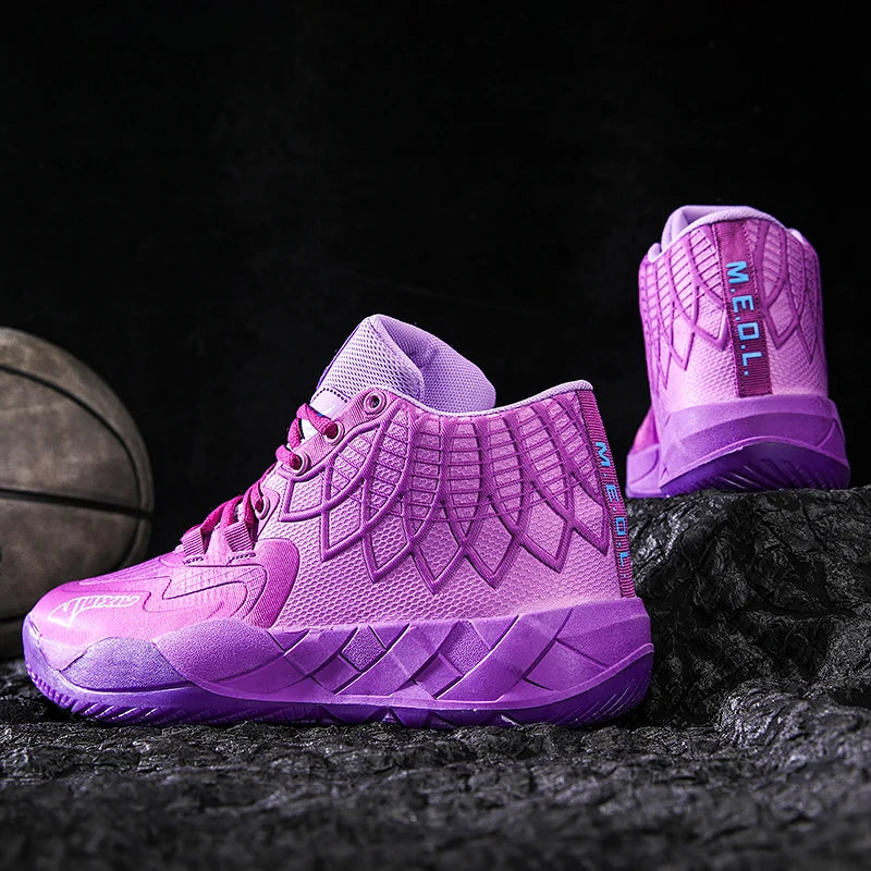 CC Basketball Shoes | Breathable High-Top Sneakers