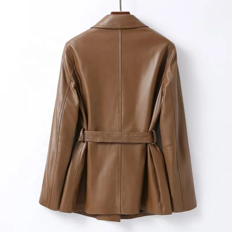 Women's Sheepskin Leather Jacket