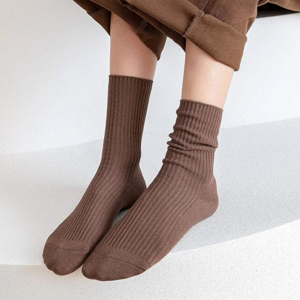 Women's Cotton Crew Socks