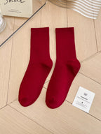 Women's Colorful Crew Socks –  Socks, One Size