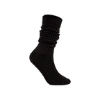 Women's Scrunch Crew Socks with Grip