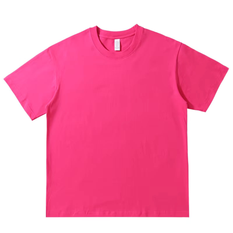 Women's Drop Shoulder Cotton T-Shirt – Loose Fit Heavyweight 230GSM Tee - Windia