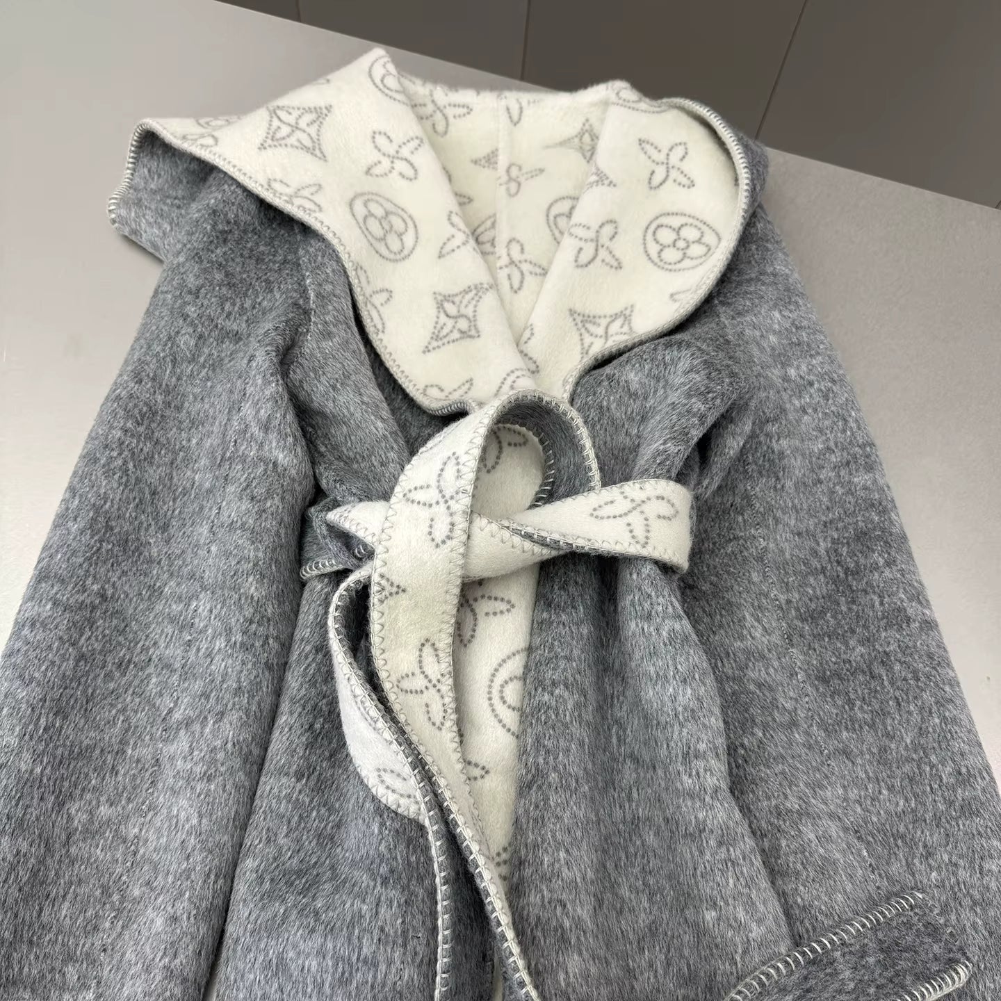 Women's Alpaca Wool Blouson Coat | Hooded Winter Coat - Windia