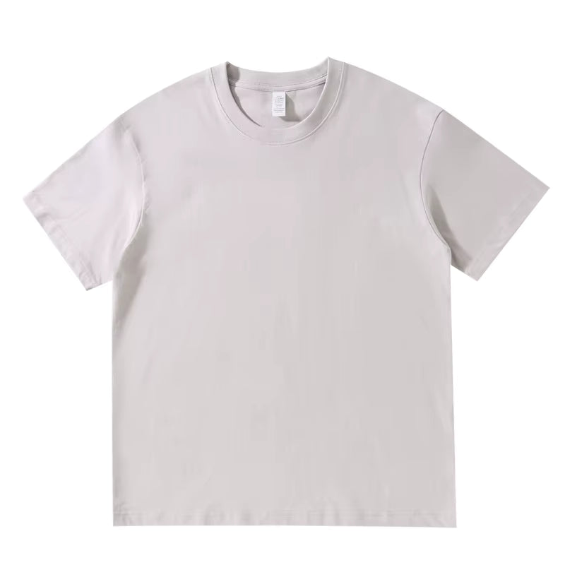 Women's Drop Shoulder Cotton T-Shirt – Loose Fit Heavyweight 230GSM Tee - Windia