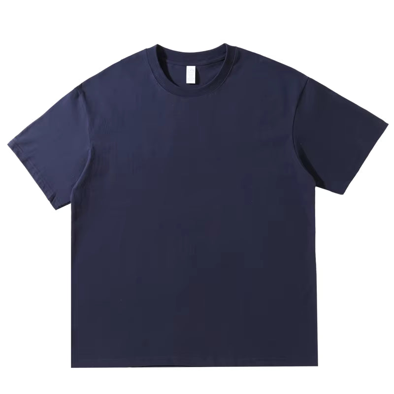 Women's Drop Shoulder Cotton T-Shirt – Loose Fit Heavyweight 230GSM Tee - Windia