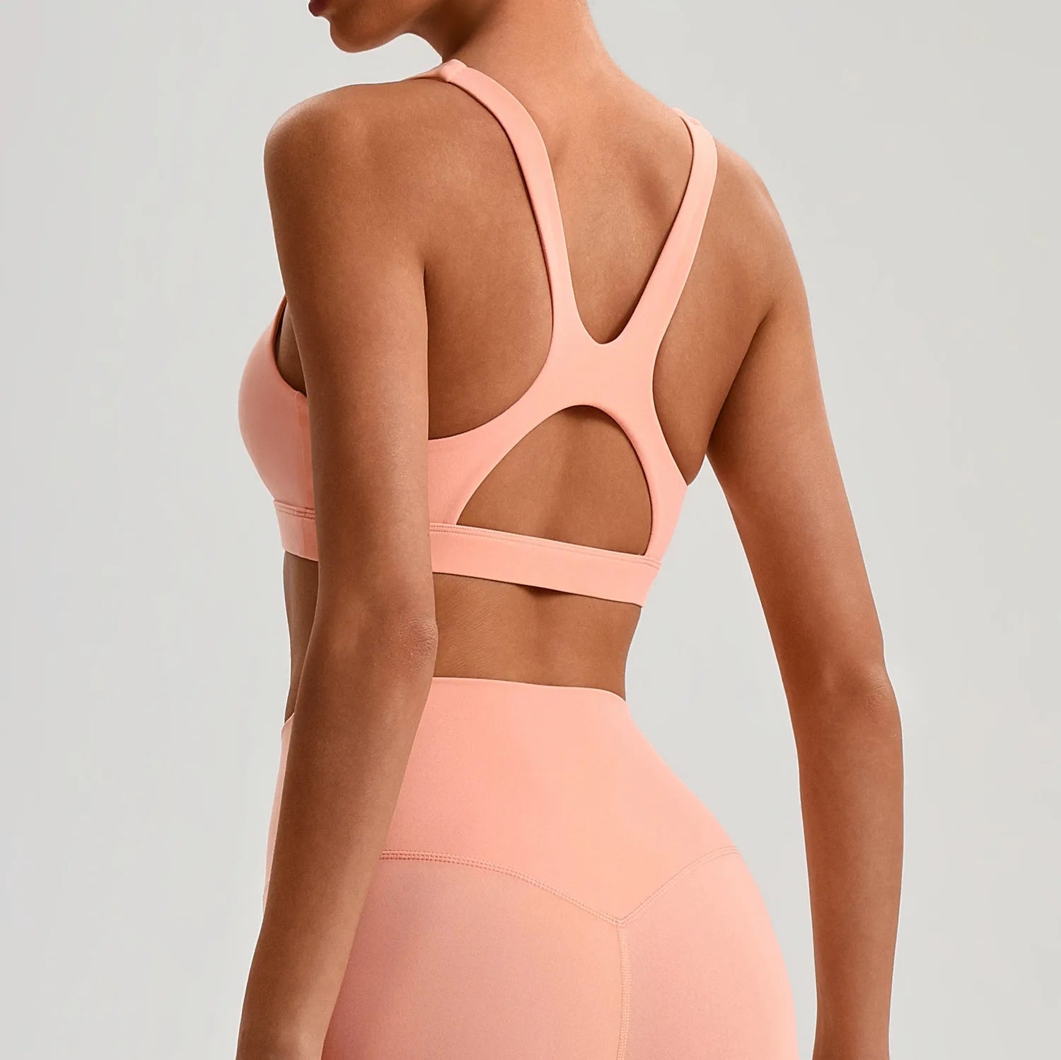 Women's Shockproof Sports Bra – High Stretch Yoga & Fitness Gym Bra with Custom Logo