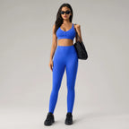 Women's Four-Way Stretch Gym Set – Push-Up High Waist Yoga 2-Piece