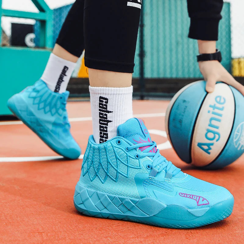 CC Basketball Shoes | Breathable High-Top Sneakers
