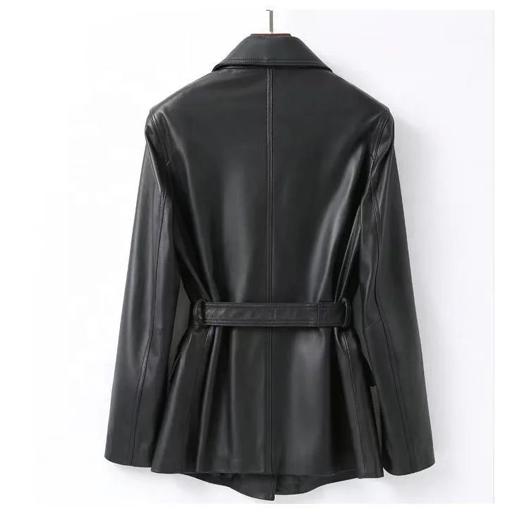 Women's Sheepskin Leather Jacket