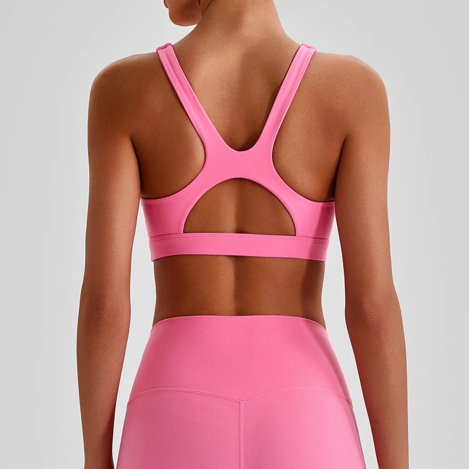 Women's Shockproof Sports Bra – High Stretch Yoga & Fitness Gym Bra with Custom Logo