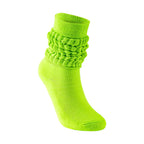 Women's Scrunch Crew Socks with Grip
