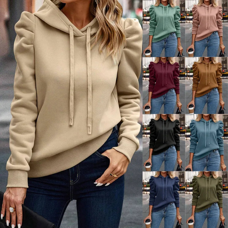 Kapuzen-Freizeitpullover für Damen