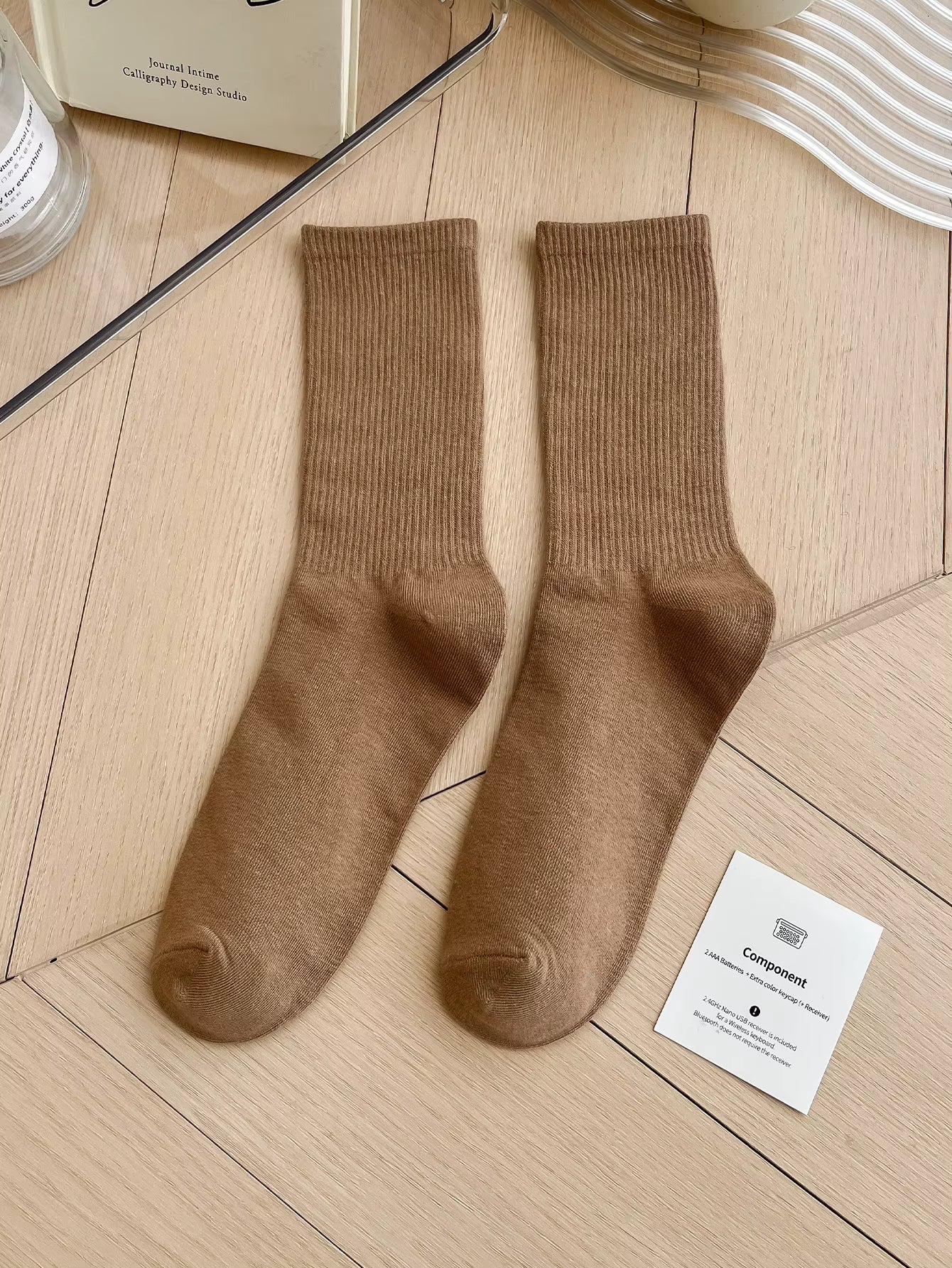 Women's Colorful Crew Socks –  Socks, One Size