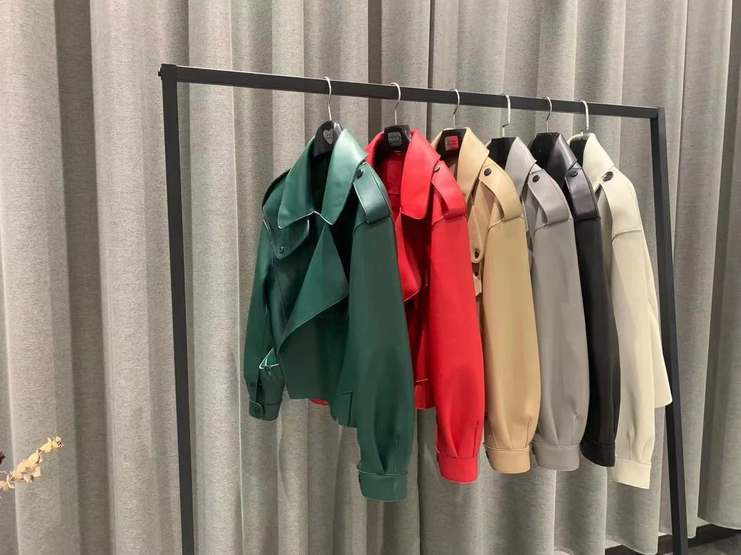 Lederbomberjacke für Damen