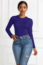 Women's Long-Sleeve Bodycon Jumpsuit