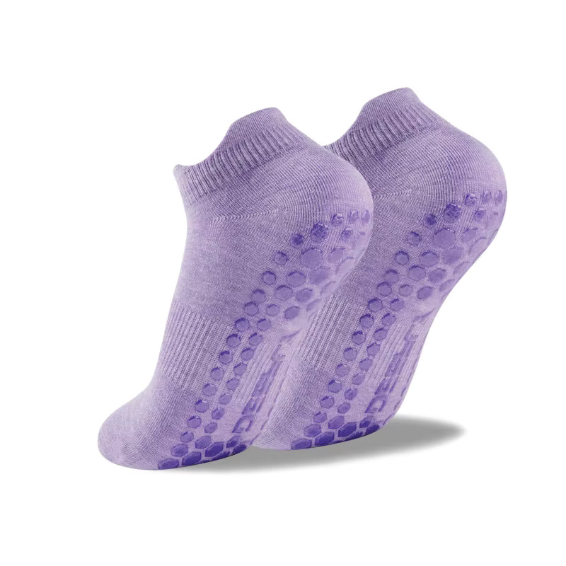 Women's Ankle Grip Socks for Yoga, Pilates & Barre
