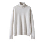 Women's 100% Cashmere Sweater | Luxuriously Soft Turn-Down Collar Pullover - Windia