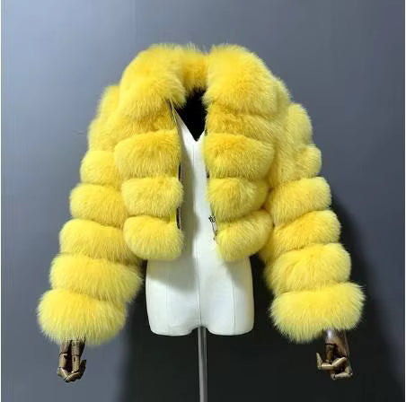 Women's Fox Fur Winter Jacket