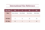 International Size Reference Chart