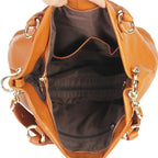 Leather Shoulder Tote Bag – Big Capacity Luxury Ladies Handbag Black Windia
