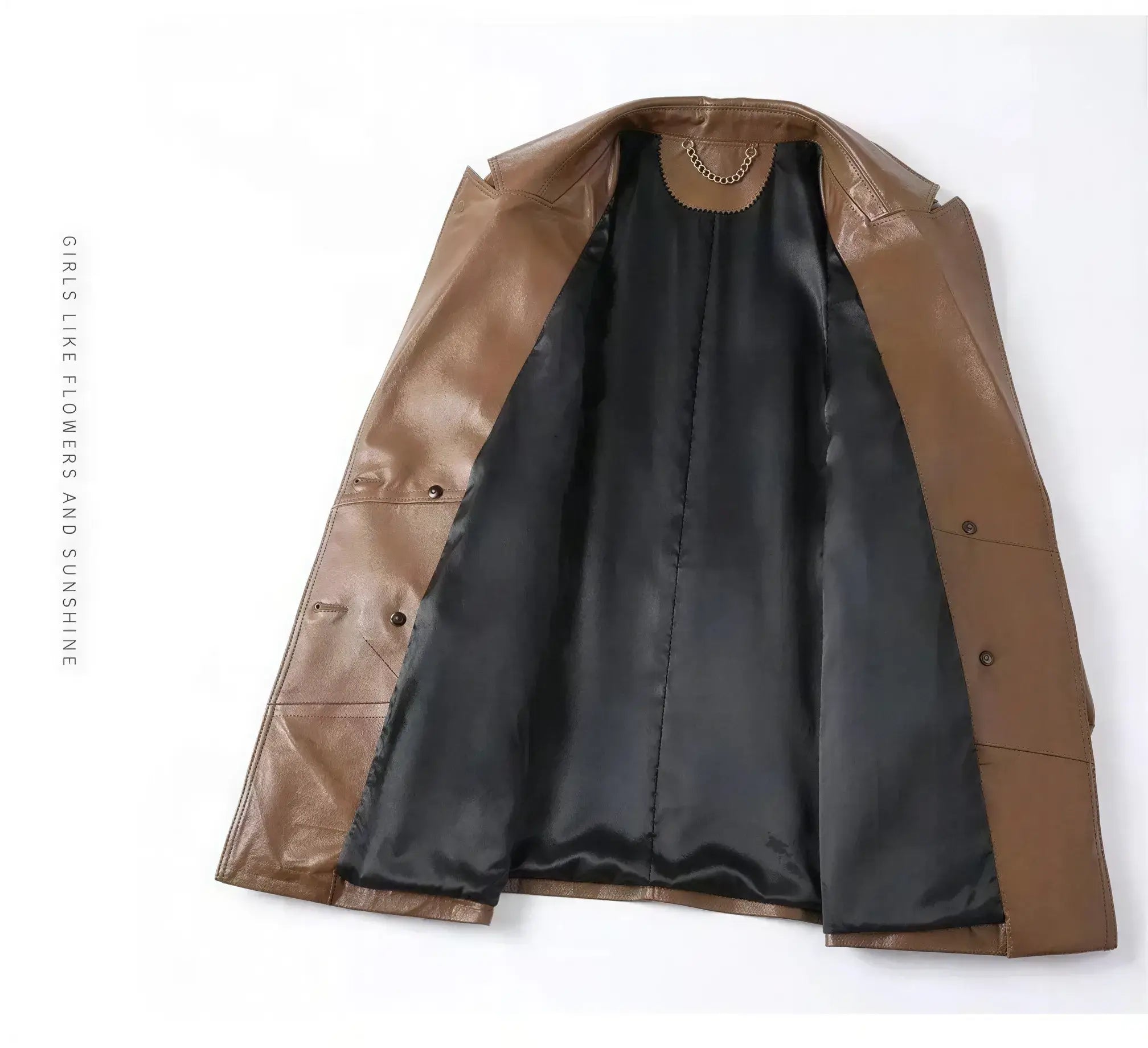 Luxurious Genuine Sheepskin Women's Leather Jacket with Waterproof & Windproof Features - Windia