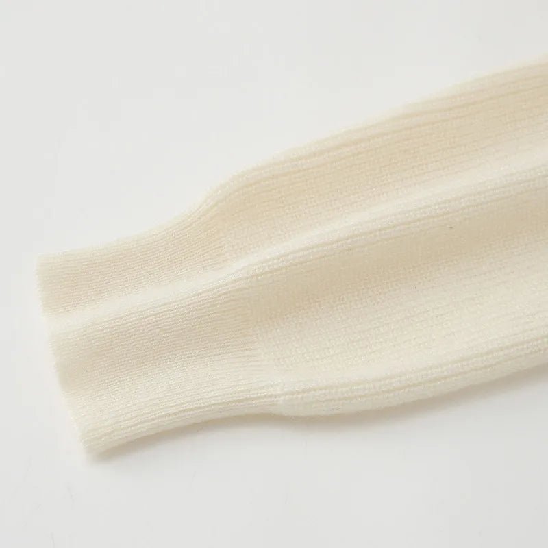 Luxury Slim Fit Long Sleeve Knitted Pullover – 100% Pure Cashmere Sweater for Women - Windia