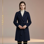 Navy Blue Coat Ad