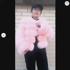 Women's Fox Fur Winter Jacket