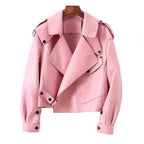 Sheepskin Leather Bomber Jacket XS Windia