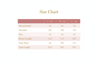 Windia Size Chart