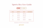 Windia Sports Bra Size Chart